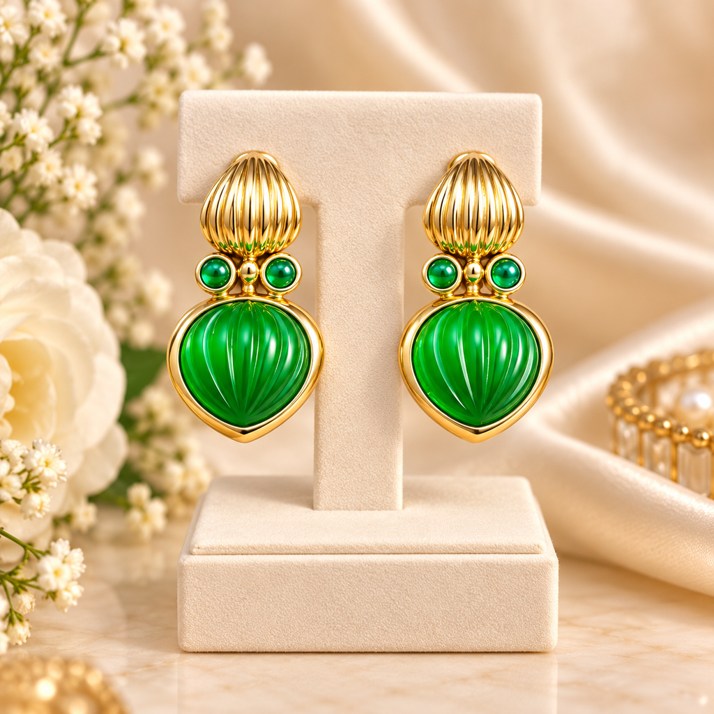 Emerald Earrings