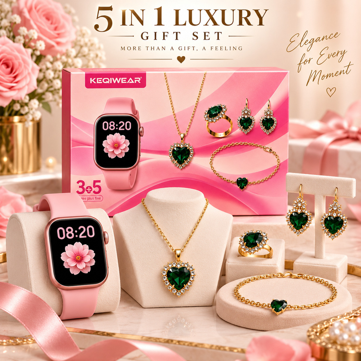 5 in 1 Jewellery Gift Box