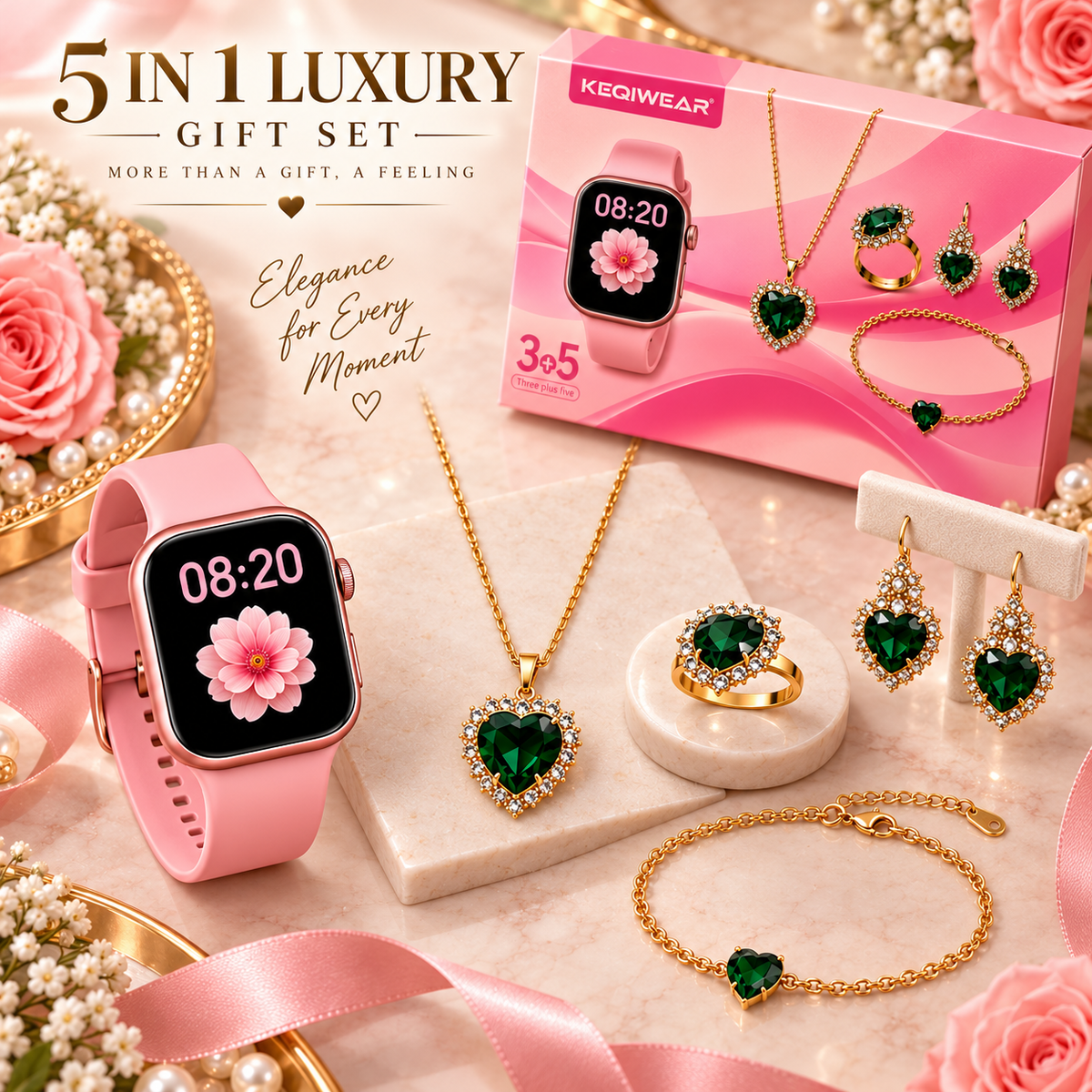 5 in 1 Jewellery Gift Box