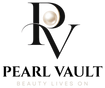Pearl Vault dark brand logo